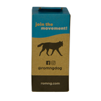 bio-based dog poop bags + bamboo dispenser