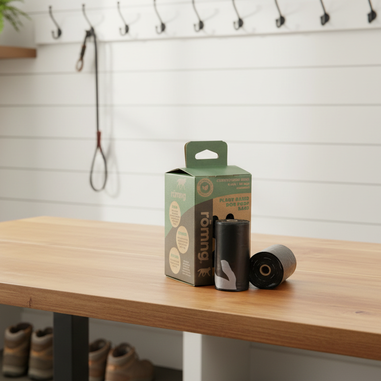 Compostable Plant-Based Dog Poop Bags