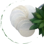 Natural Loofah Pads 5-pcs