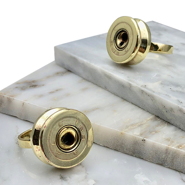 Recycled Bullet Ring