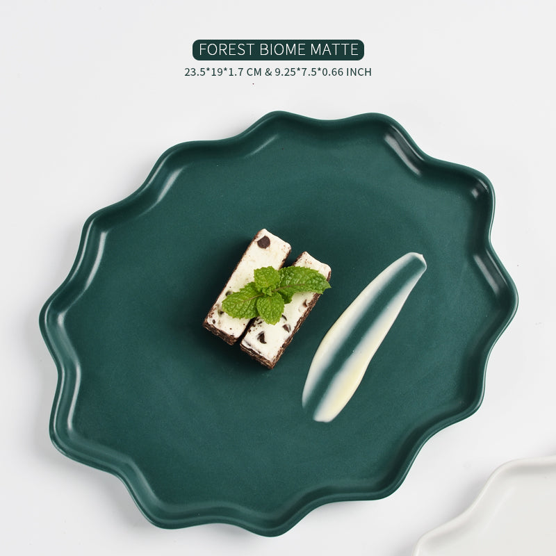 The Bring Nature Inside Dinner Plate Recycled Eco-Clay 4-Piece Set