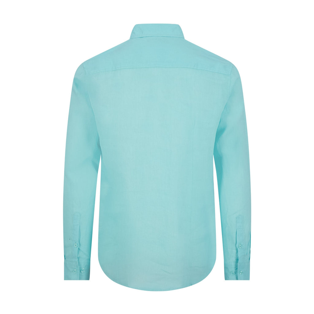 St. Perry Men’s Slim Fit Linen Shirt