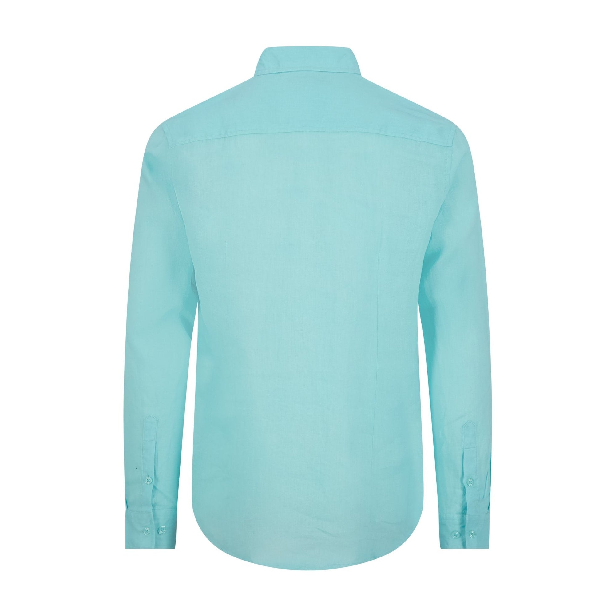 St. Perry Men’s Slim Fit Linen Shirt