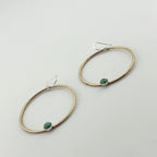 Solstice Hoops – Turquoise-2
