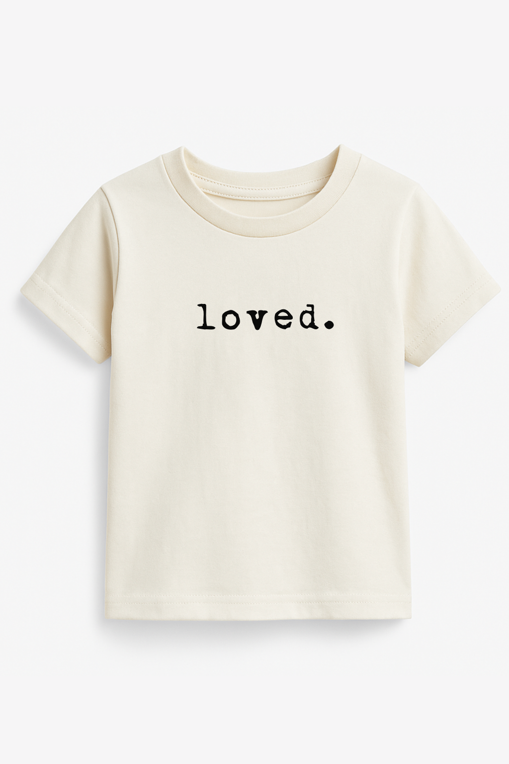 Loved. Organic Cotton Kids T-Shirt –Short Sleeve