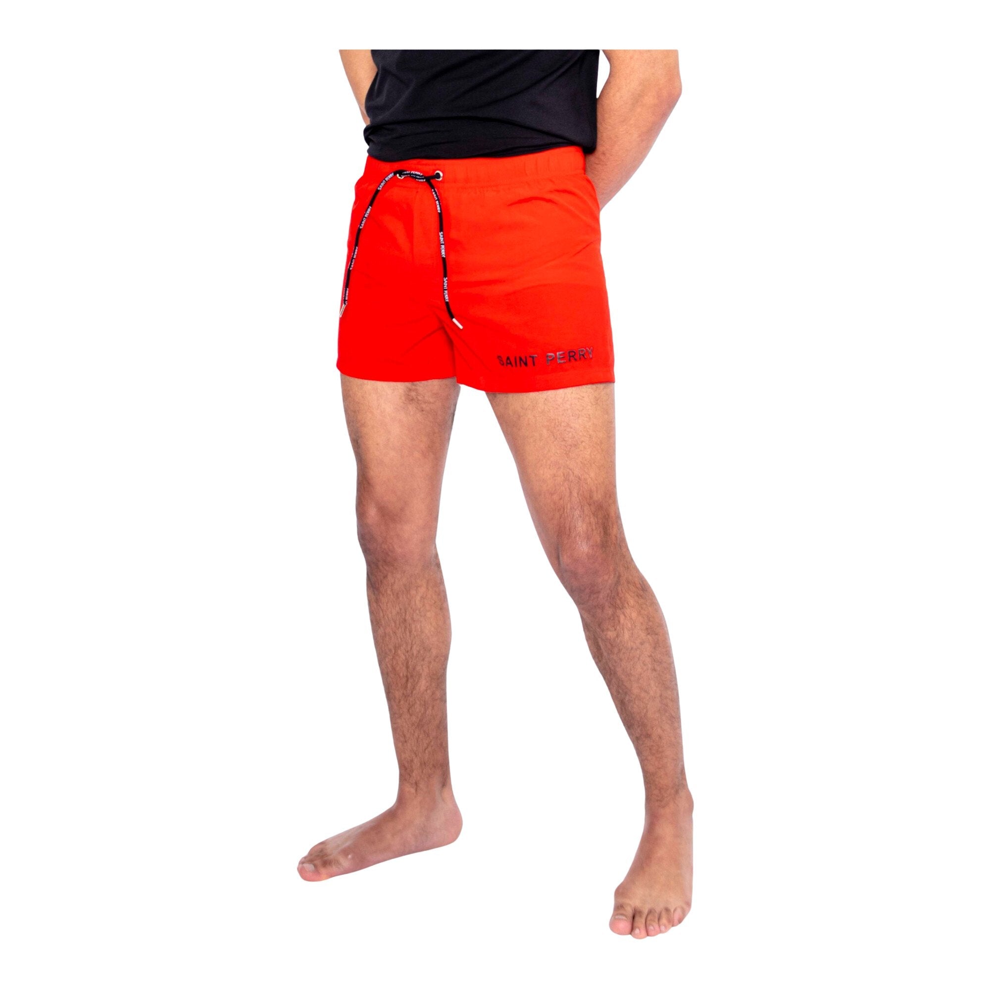Saint Perry Swim Shorts – Red