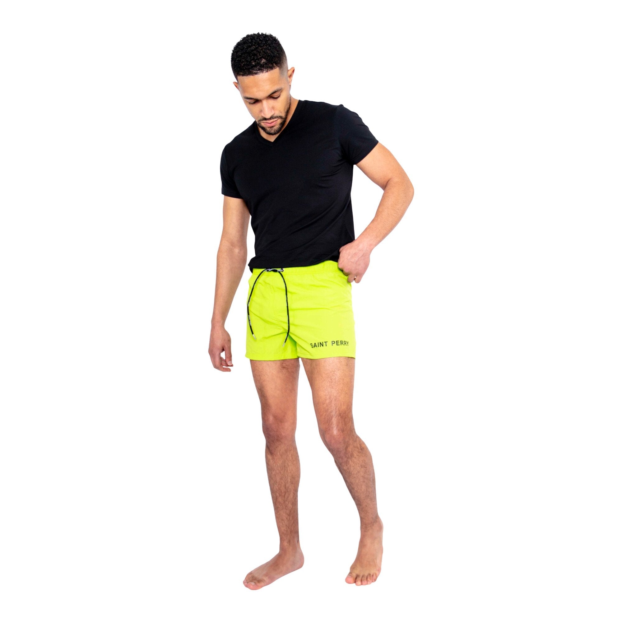 Saint Perry Swim Shorts – Neon Green
