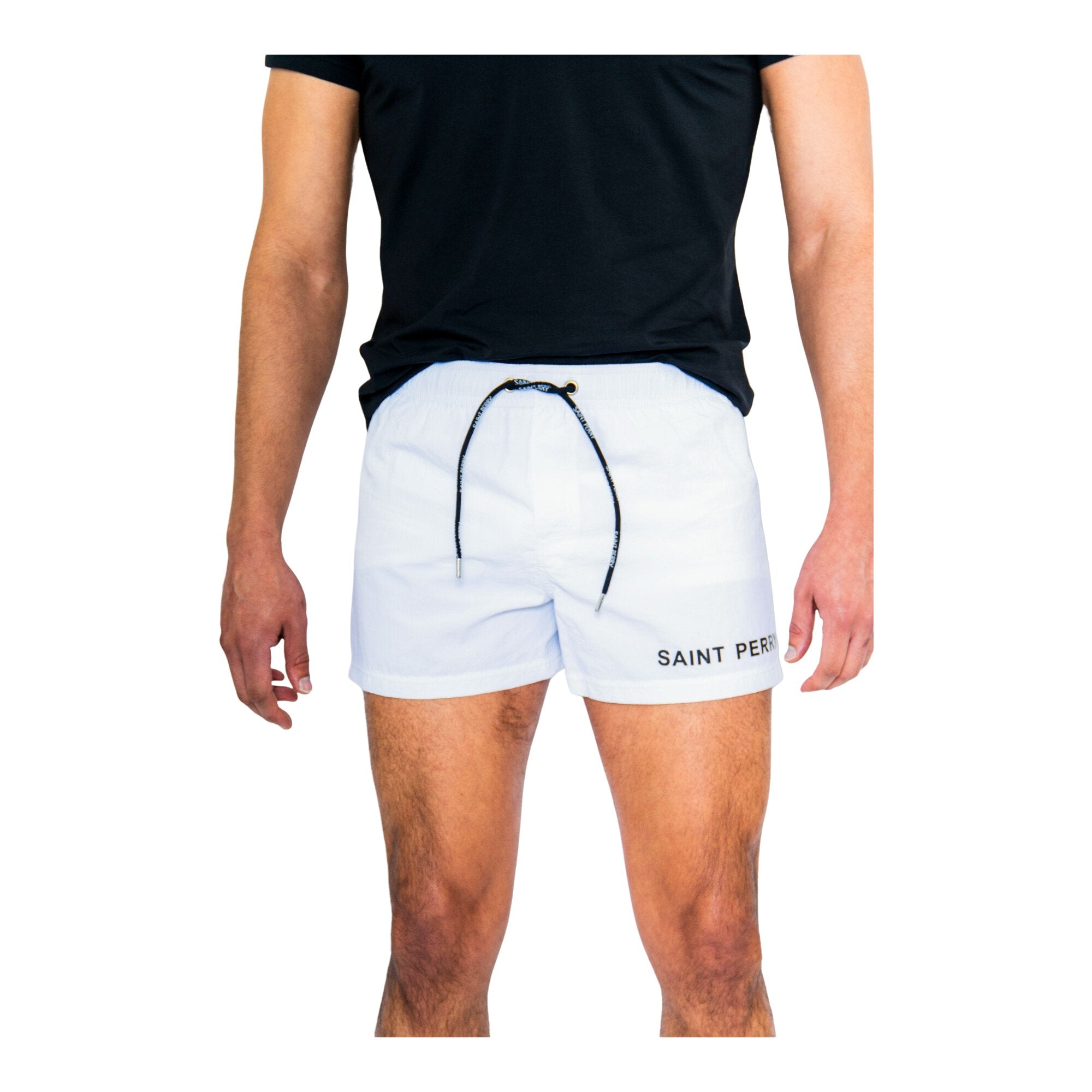 Saint Perry Swim Shorts - White