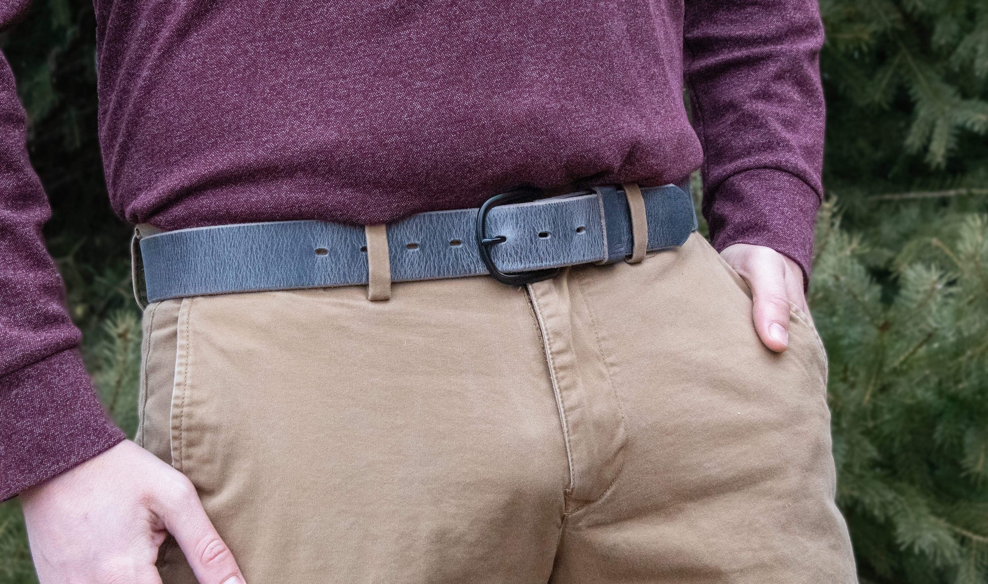 The Bootlegger Handcrafted Leather Belt