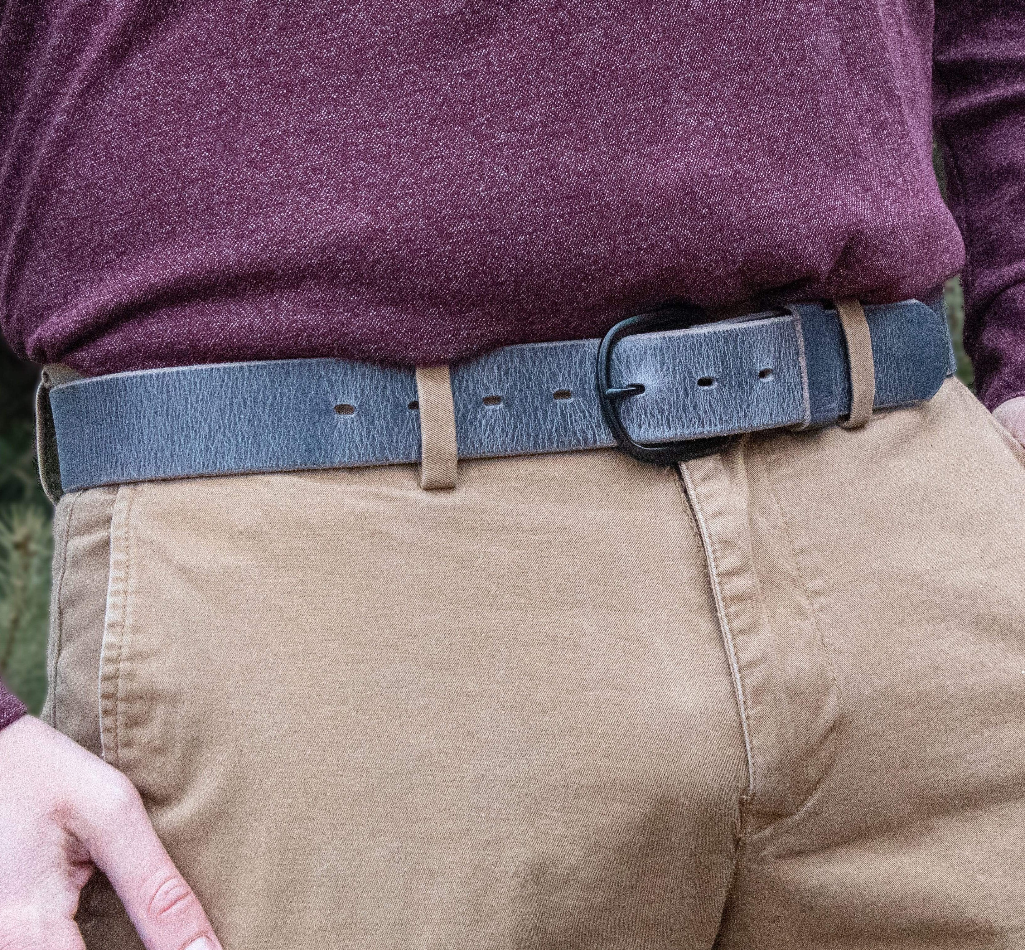 The Bootlegger Handcrafted Leather Belt