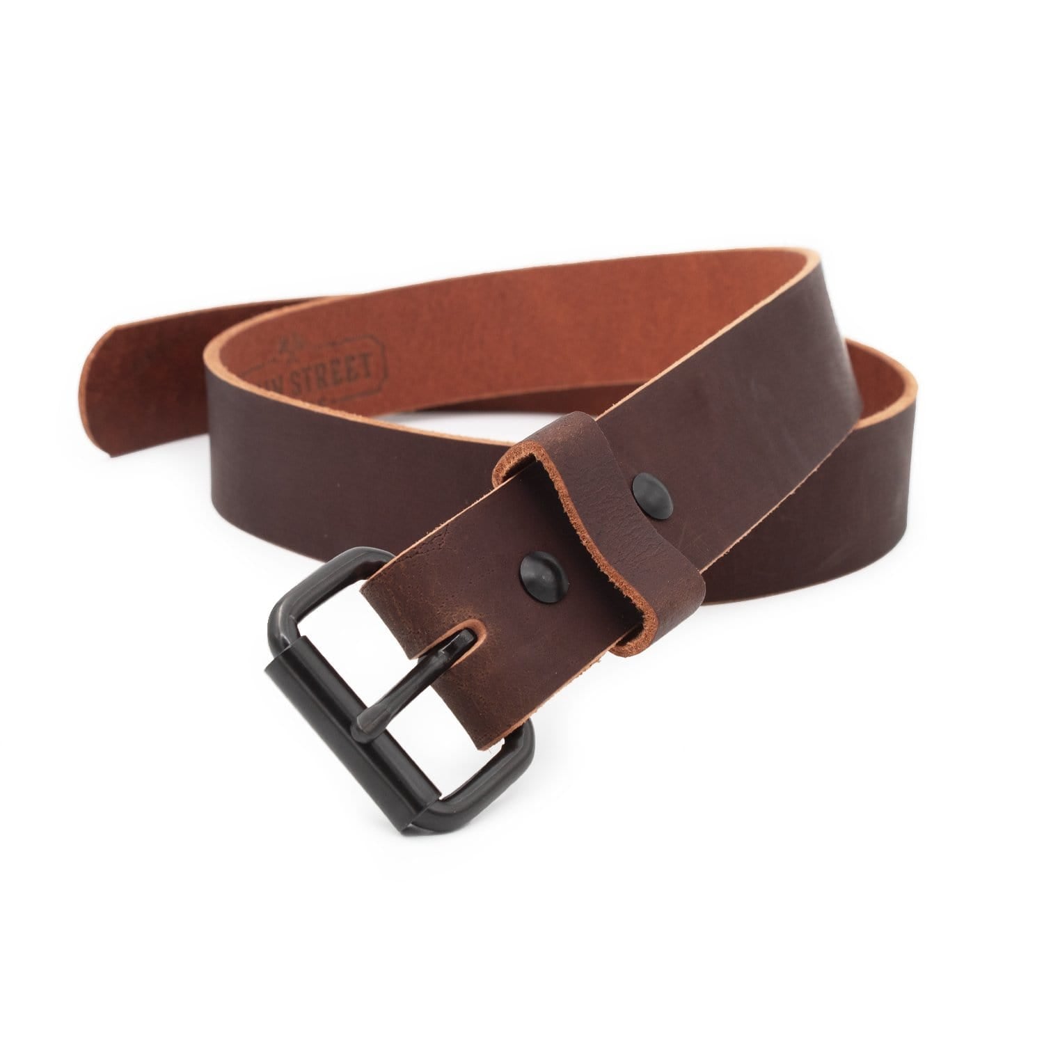 The Journeyman Classic Leather Everyday Belt