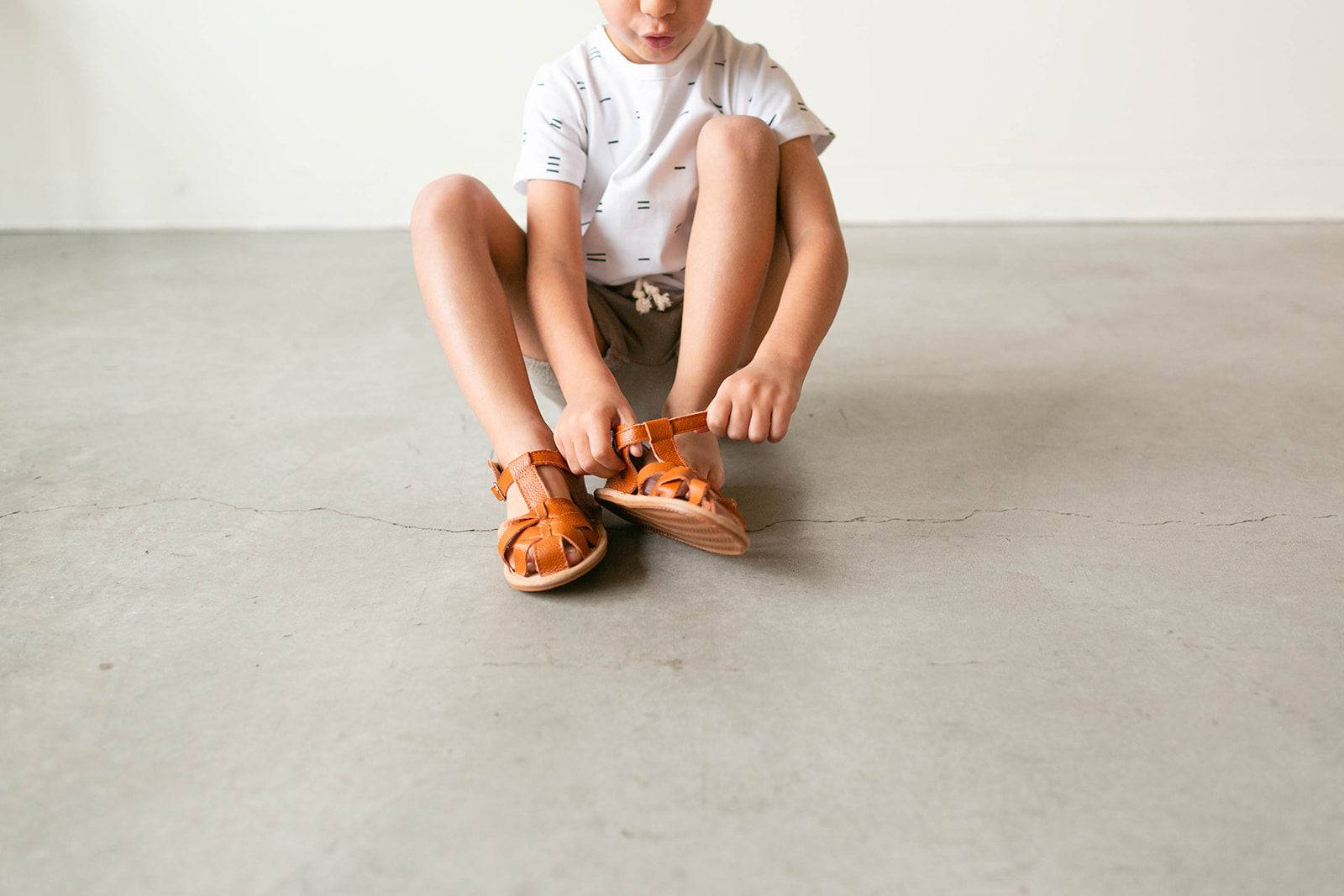 The Toddler & Kids Closed Toe Sandal