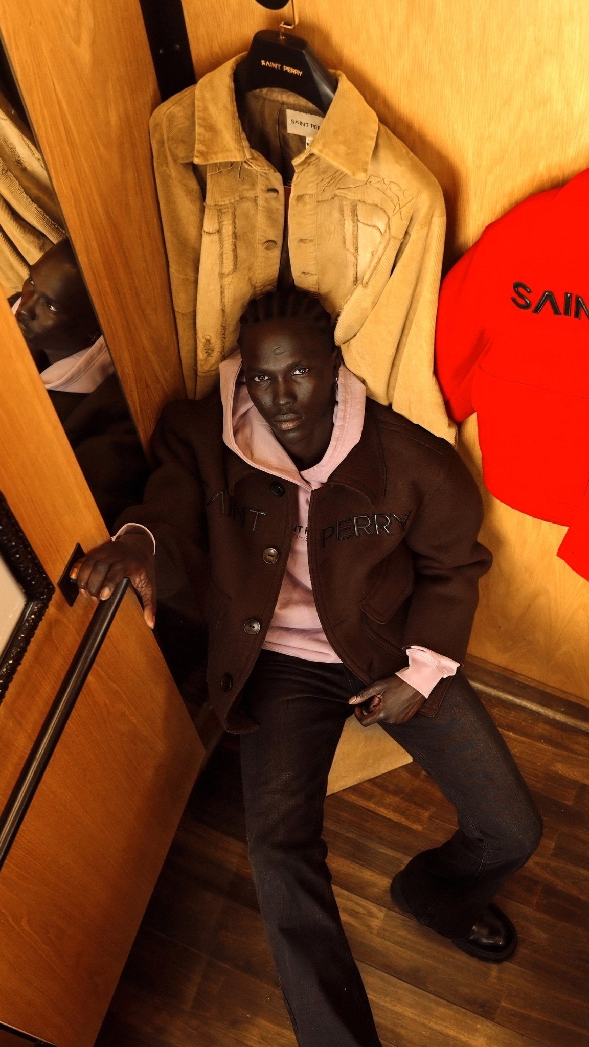 The Red Love Boxy jacket