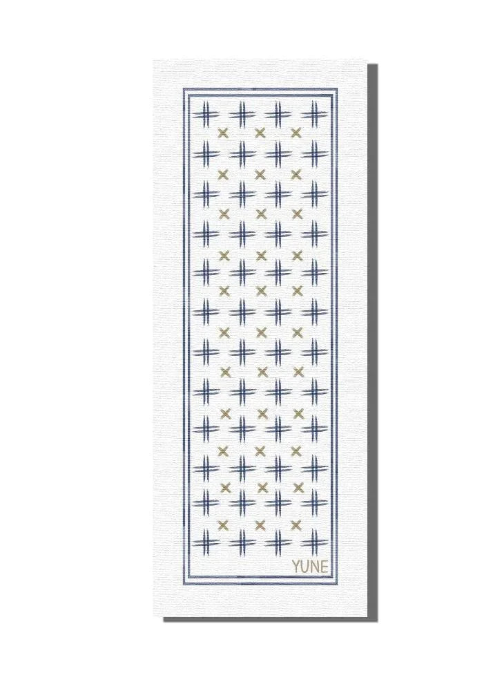 Saeki Cloud Nine Yoga Mat – 6mm Non-Slip, Eco-Friendly (White)-0