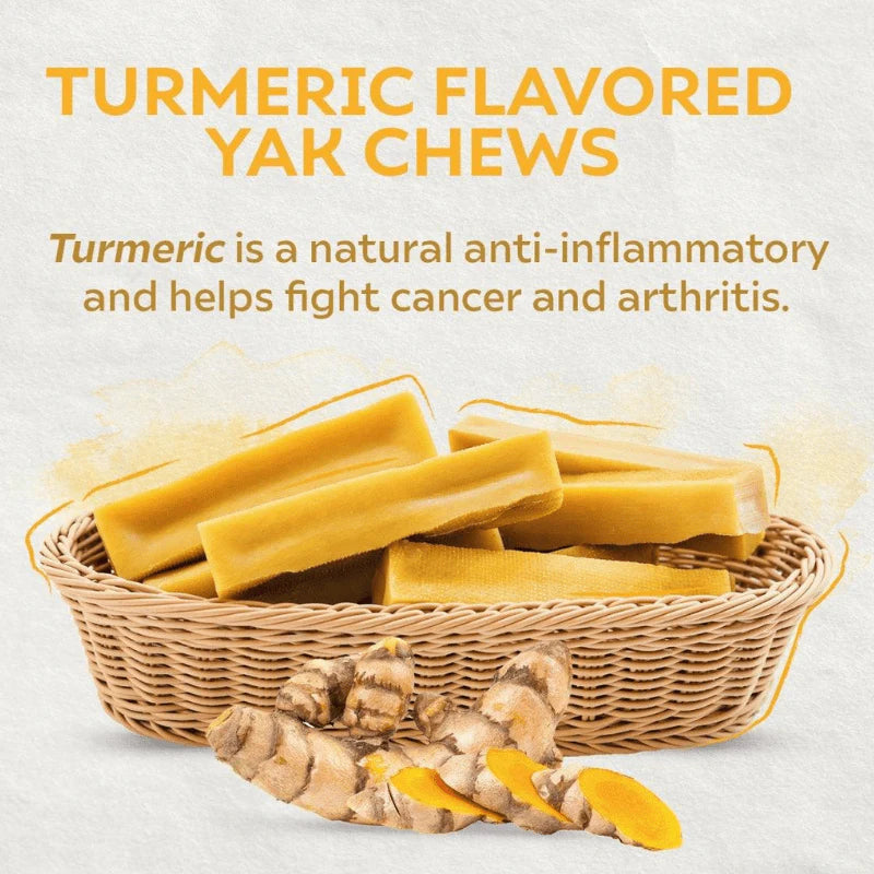 Yak Chew Pack – 6 Flavor-Infused Sticks