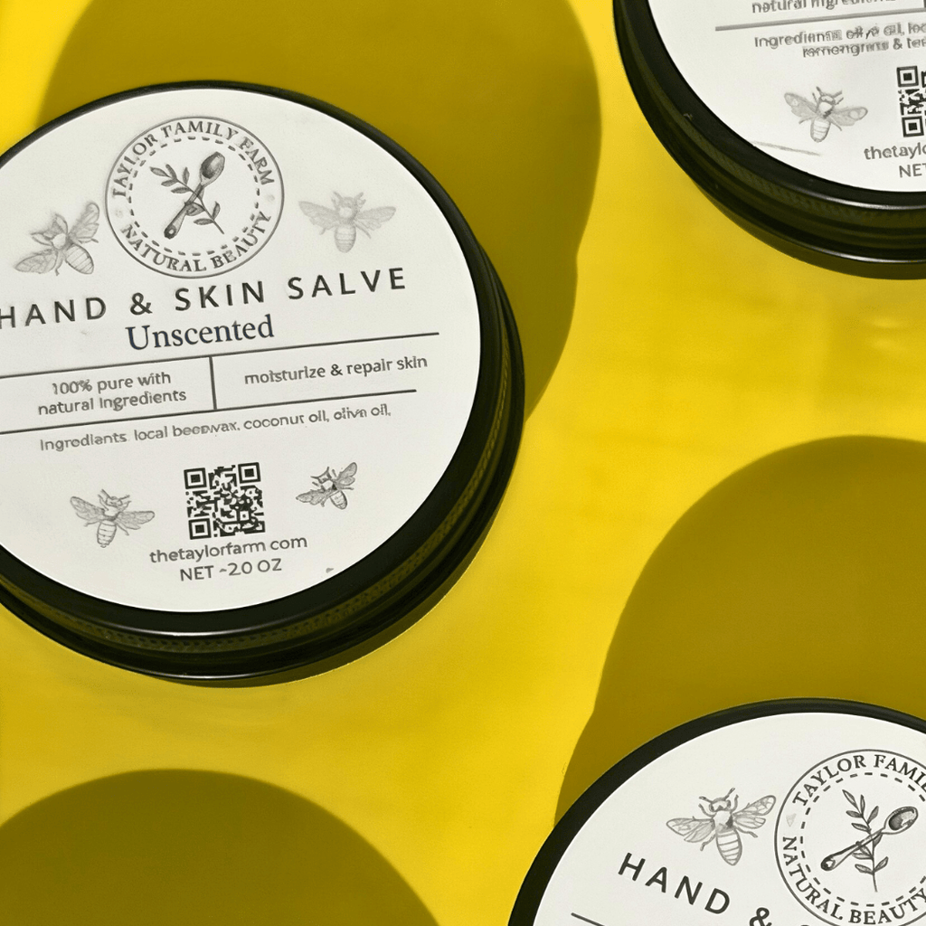 Unscented Beeswax Lotion Hand Salve – 2 Oz.