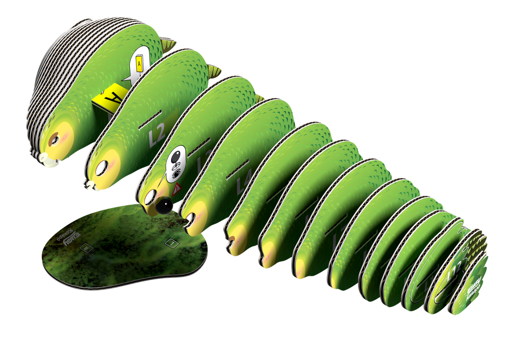EUGY Kakapo 3D Puzzle-3
