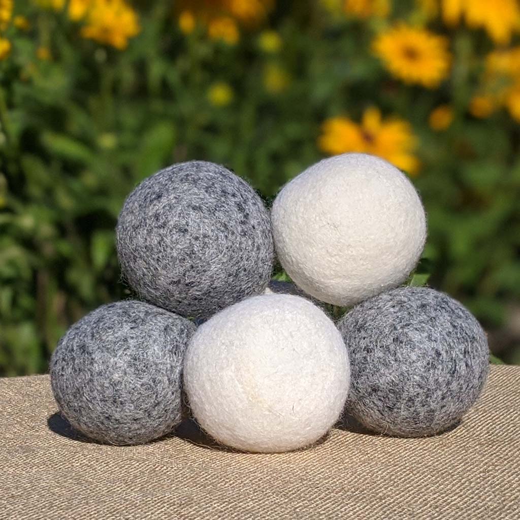 Organic Wool Dryer Balls – 3-Pack