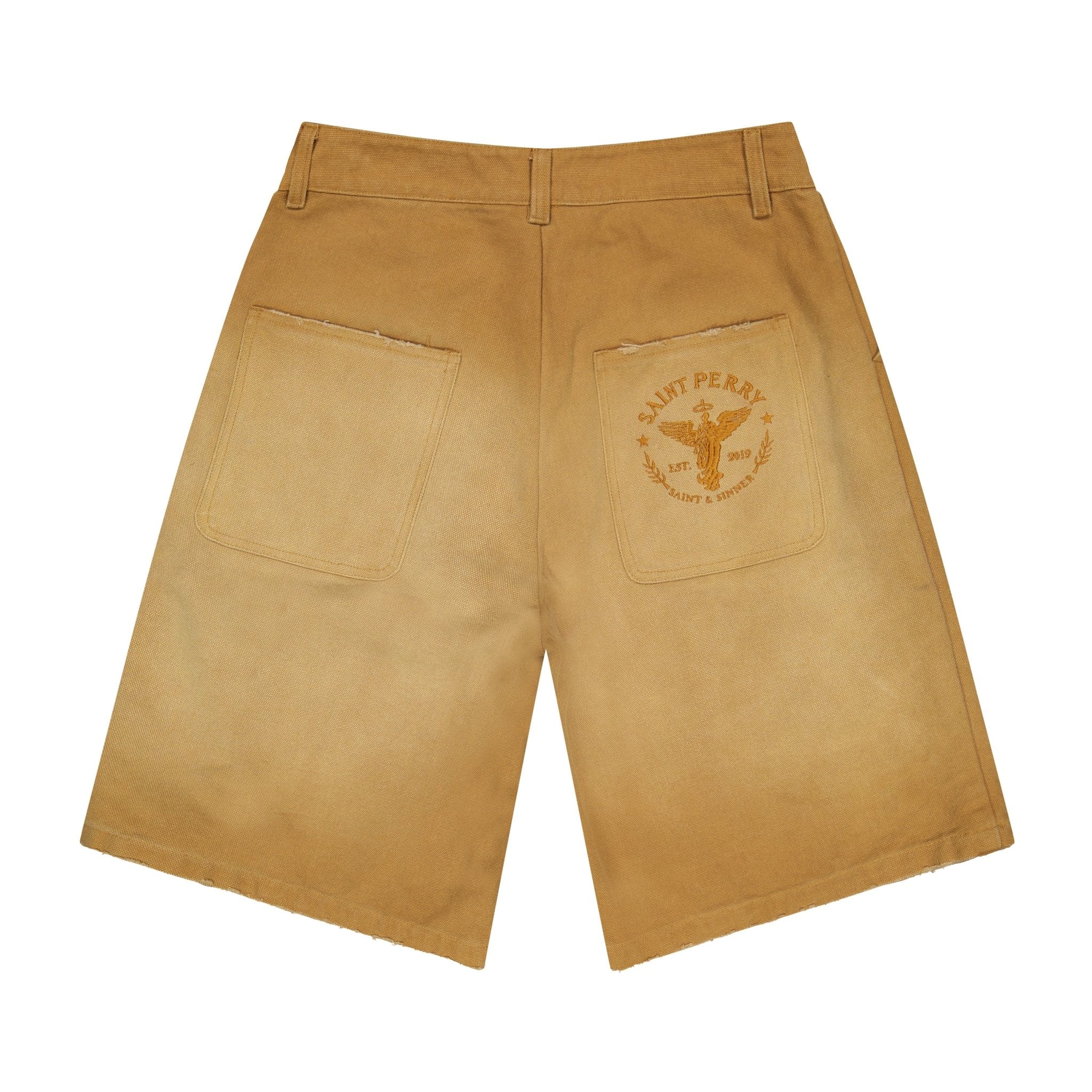 St. Perry Worn Bull Denim Short