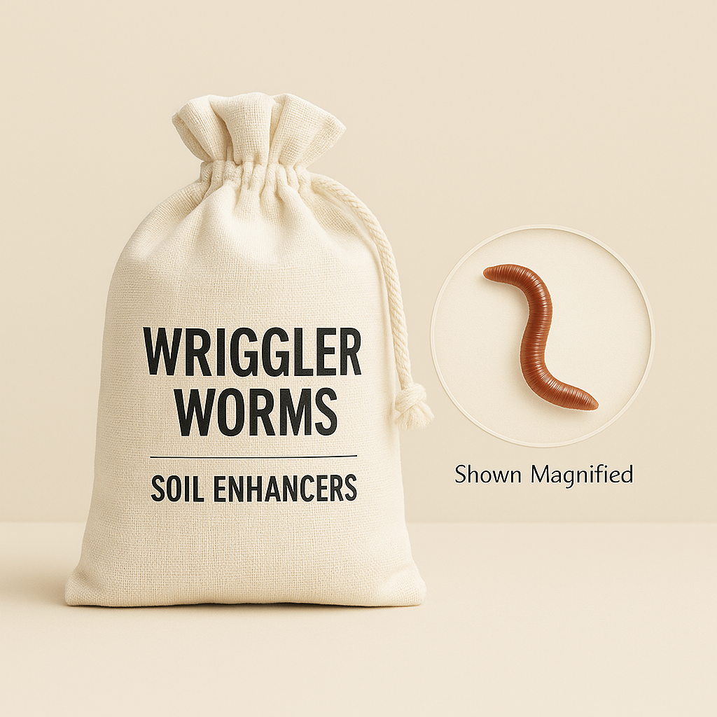 Composting Red Wriggler Worms