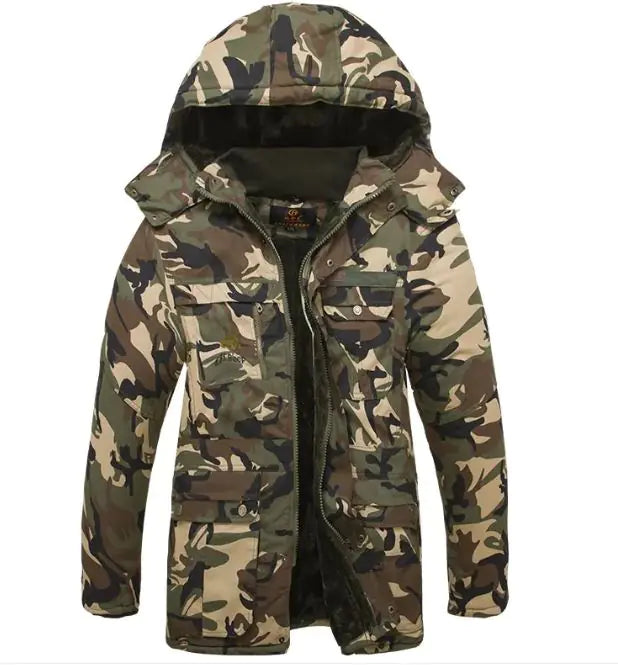 The Gale Windproof Cold-Resistant Cotton-Padded Jacket