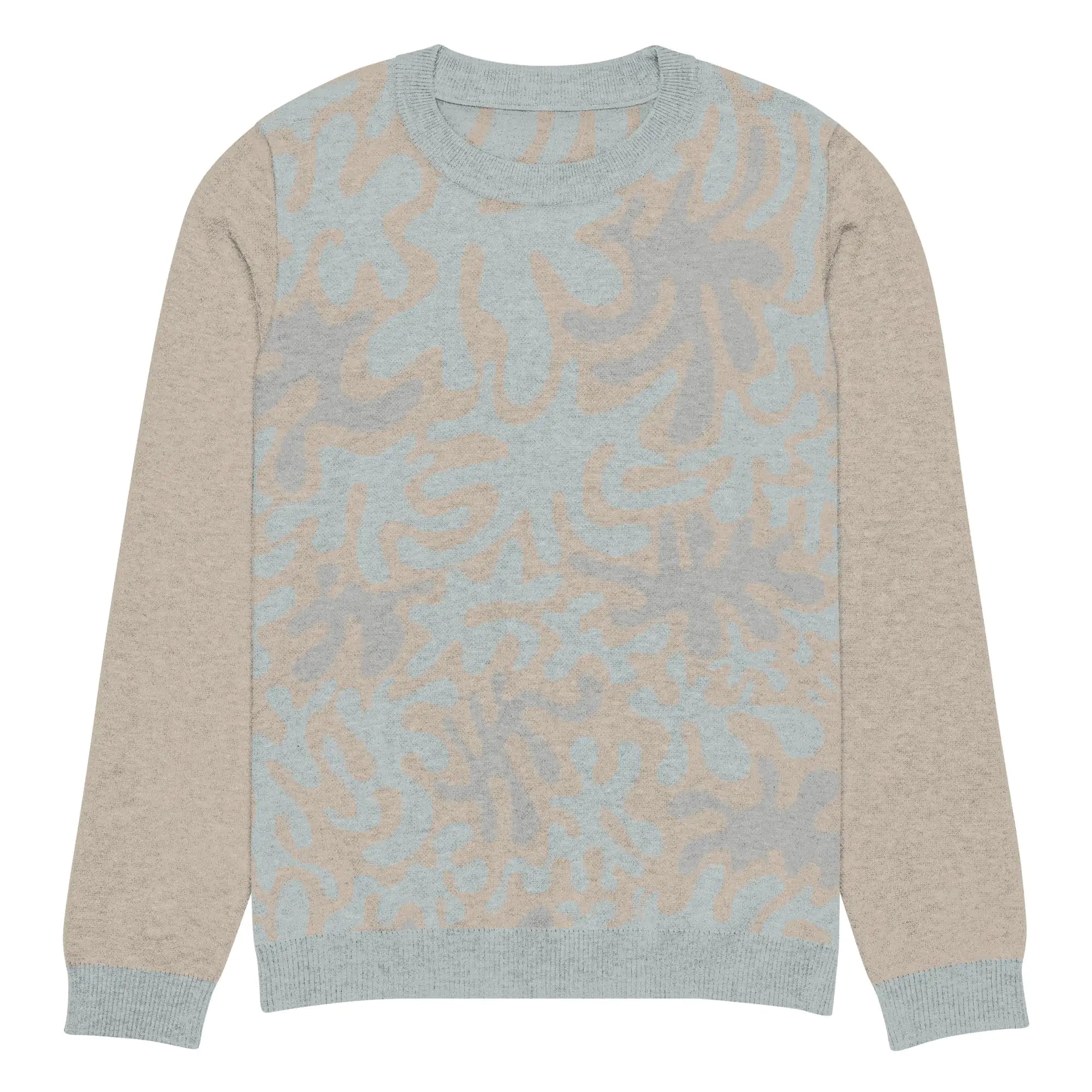 Coral Sands Knit Crew - Sustainable Ocean-Inspired Men's Sweater with 4ocean Partnership