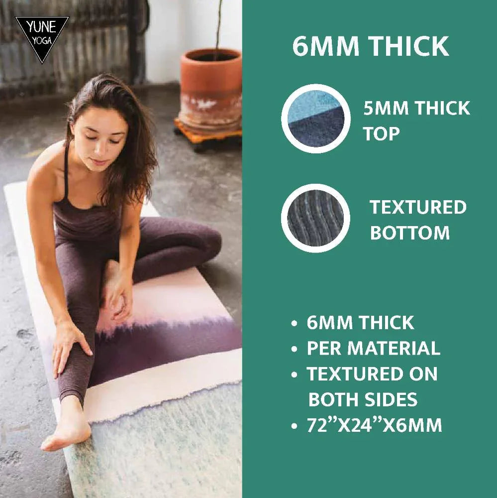 Snake Design Non-Slip PER Eco-Friendly Yoga Mat – Yune Yoga-4