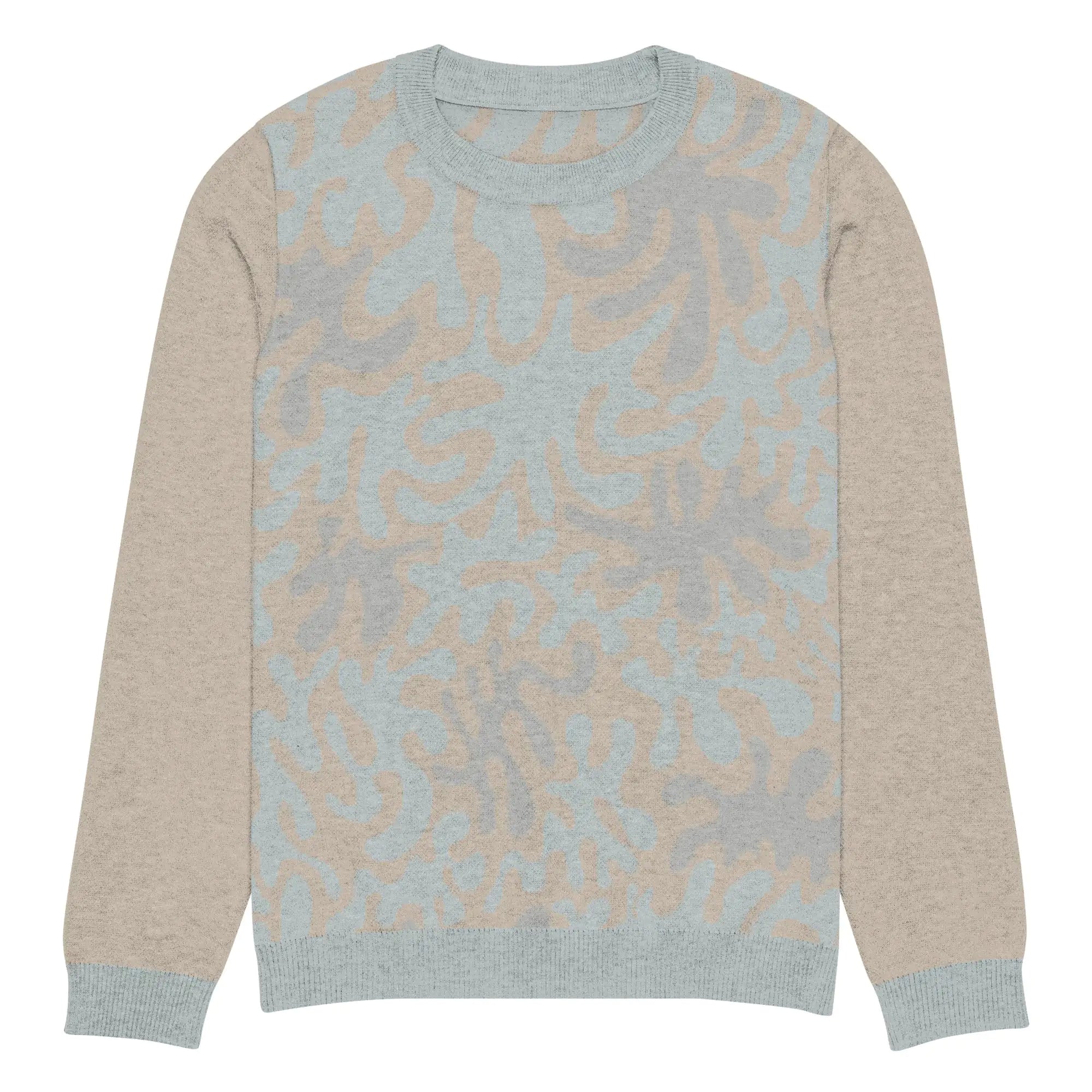 Coral Sands Knit Crew - Sustainable Ocean-Inspired Men's Sweater with 4ocean Partnership