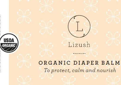 Lizlush Organic Diaper Balm – 2 Oz